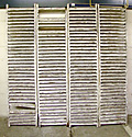 set of 4 old french shutters